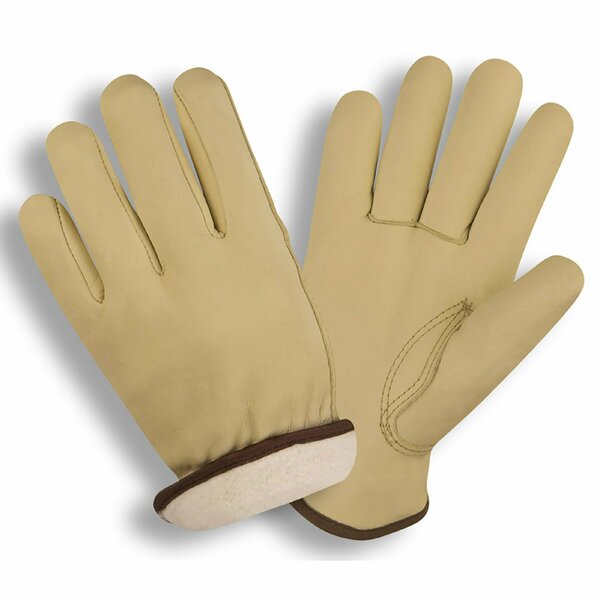 Cordova Driver, Cowhide, Standard, Grain, Thermal Gloves, XXL, 12PK 8248XXL